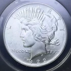 1922 $1 Peace Silver Dollar MS62 Mint State