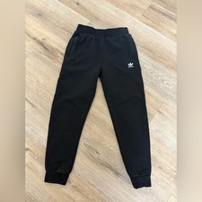 Adidas Originals black jogger sweatpants in Youth Medium 11 12Y .