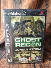 Tom Clancy's Ghost Recon:Jungle Storm PlayStation 2 PS2 Black Label CIB Complete