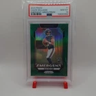 Panini 2024 Prizm Caleb Williams Emergent Green Prizm #1 Bears RC PSA 10 Auto
