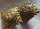 IN23567 - WW1 WW2 Military Officers Epaulette Pip Pin 2 Badges Order of the Bath