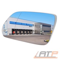 Spiegelglas AußEnspiegel Links AsphÄRisch Beheizbar FÜR VW Polo 9N