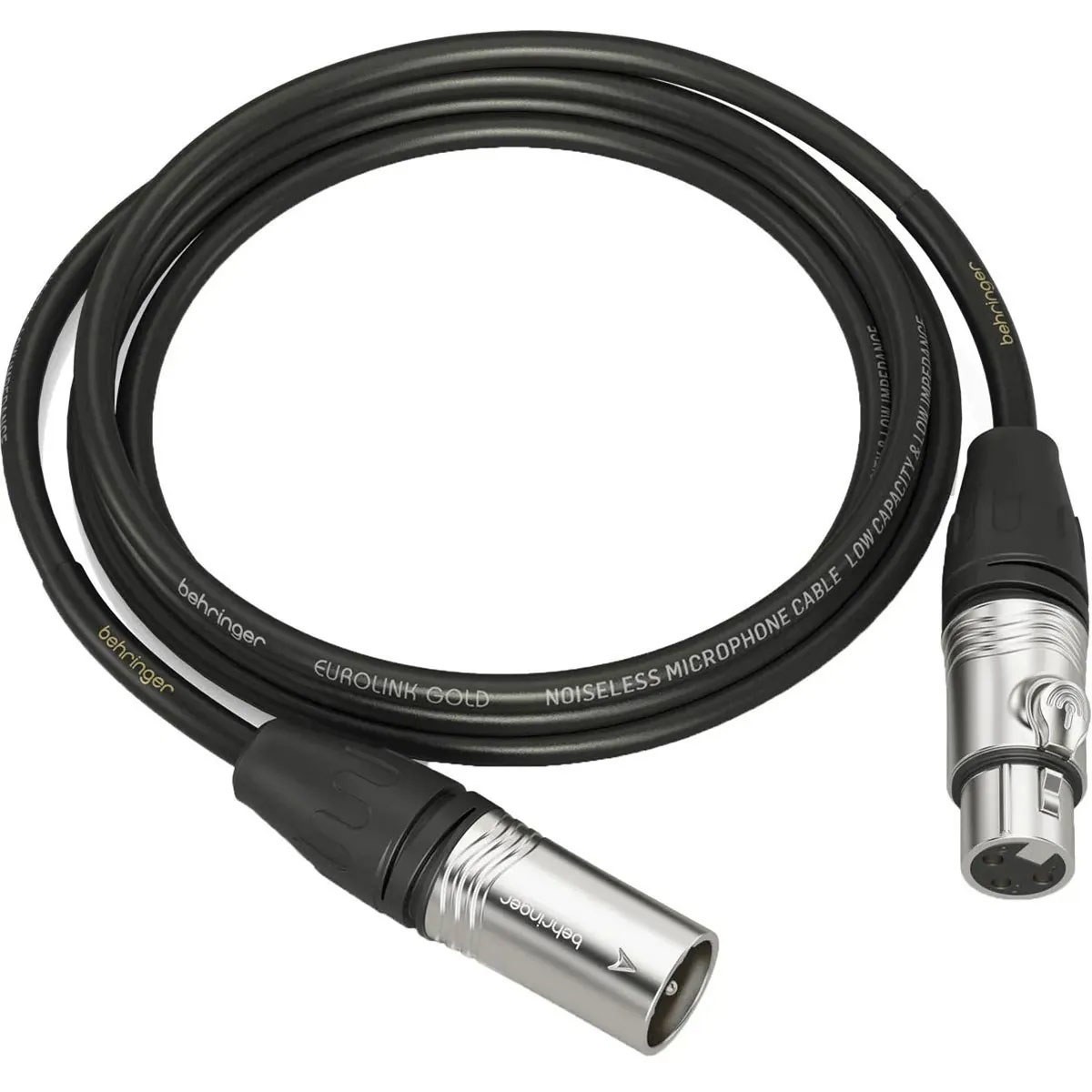 Behringer GMC-300 10 Gold Performance XLR Female to XLR Male Microphone Cable 3890₽