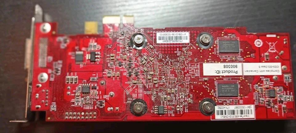 VisionTek 4350 512M DMSx1 AMD Radeon Video card S-Video DVI - Image 2 of 3