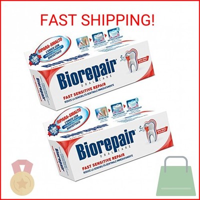 Biorepair: Fast Sensitive Repair Toothpaste with microRepair, New Formula - 2.5