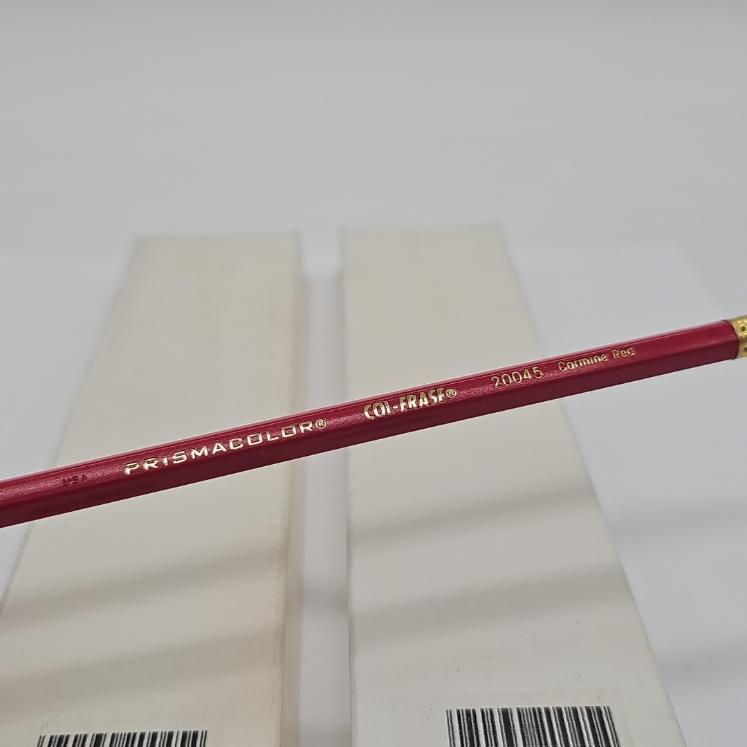 Prismacolor 20045 Carmine Red Colored Pencils 18 Pencils - Never
