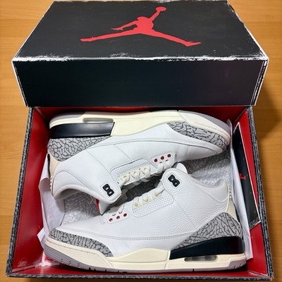Nike Air Jordan 3 Reimagined Sz 12 Retro White Cement  DN3707-100