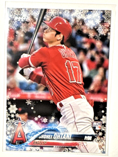 2018 Topps Holiday - Shohei Ohtani #HMW17 Snowflake (RC)