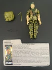 Vintage 1987 Hasbro G.I. Joe Lt. Falcon Green Beret Camo Action Figure