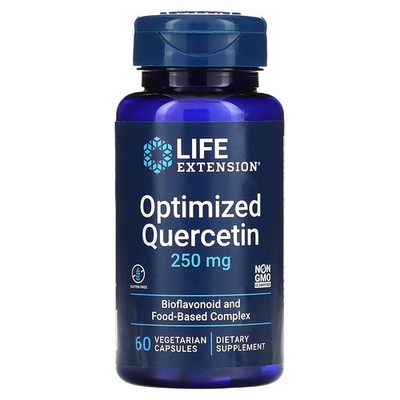 2 X Life Extension, Optimized Quercetin, 250 mg, 60 Vegetarian Capsu-Worldwide