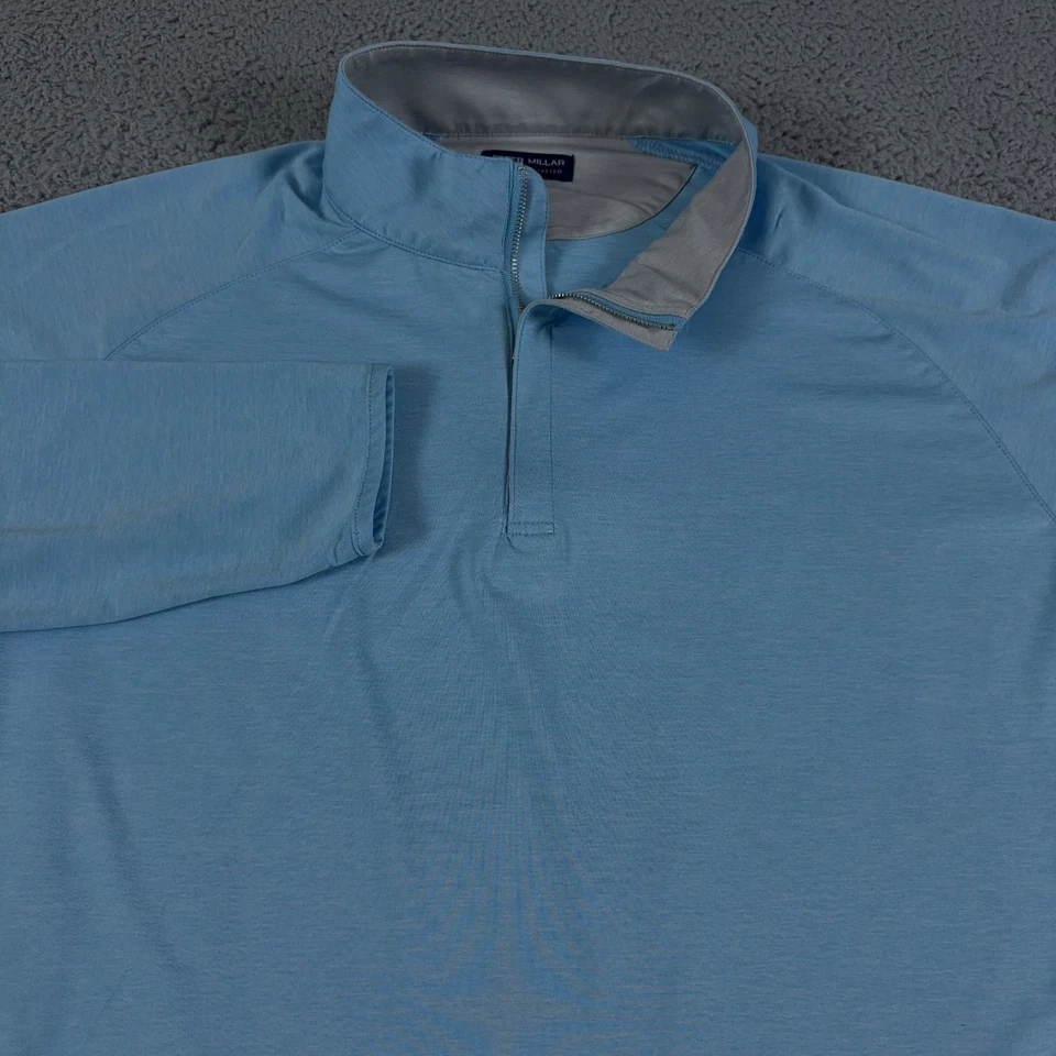 Peter Millar Pullover Mens XXL Crown Crafted Stealth Performance 1/4 Zip Golf - Image 2 of 4