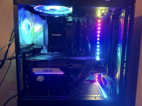 Gaming PC-i7-12700KF-12GB GDDR6-AMD Radeon RX6750XT-16GB DDR4-3600 RAM