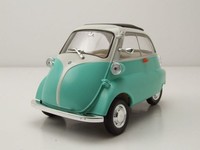 Bmw Isetta HellgrüN Weiß Modellauto 1:18 Welly
