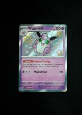Wigglytuff Pokemon SV: Paldean Fates PAF #147/091 Holo Near Mint Shiny on eBay