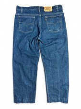 Vintage 90s Orange Tab Levi  s Men's Blue Denim Regular Fit Straight Jeans