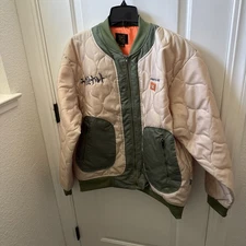 Naruto Shippuden X Primitive Skatewear BEAST QUILTED JACKET Men's Size XL NWT 