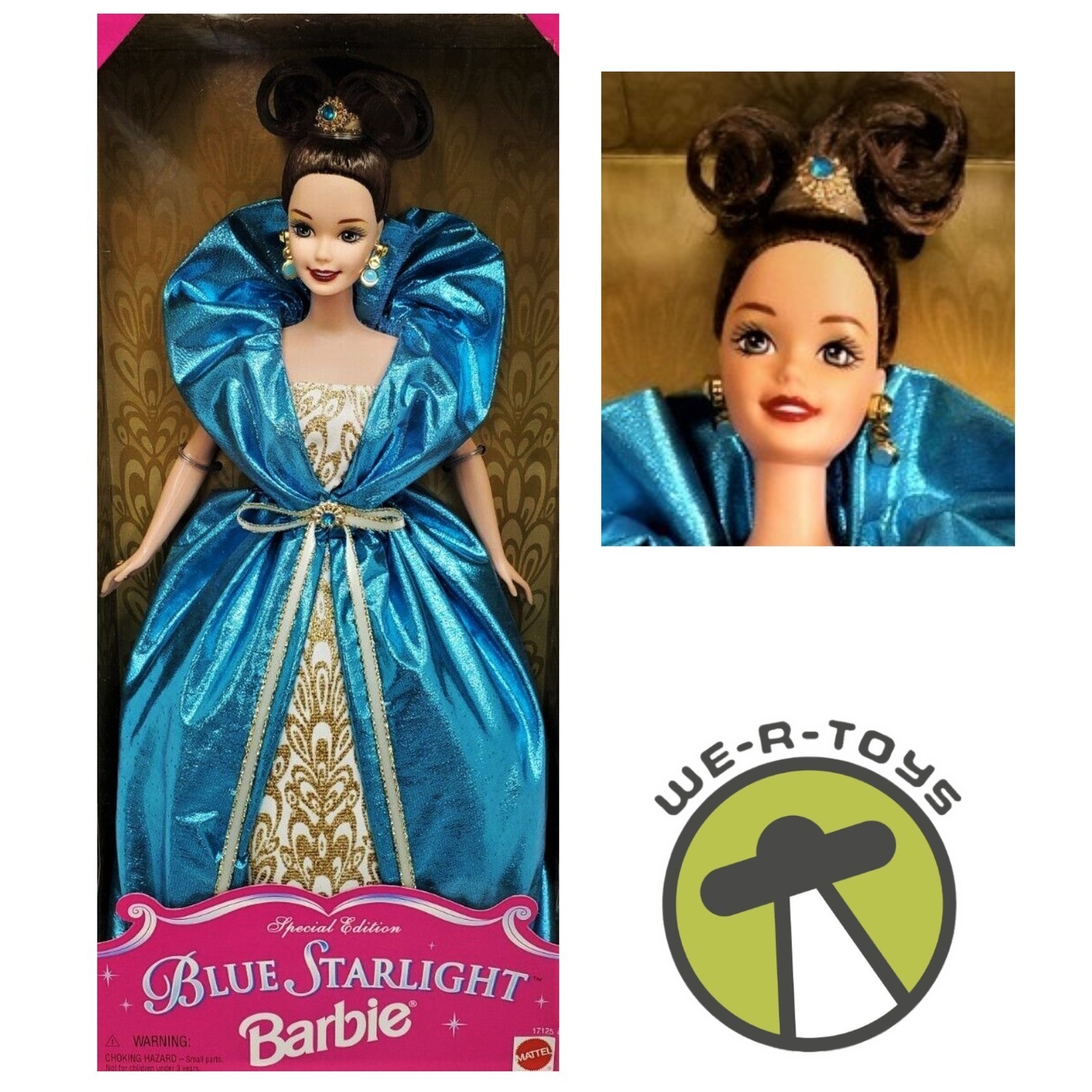 Blue Starlight Barbie Doll Brunette Special Edition 1996 Mattel No. 17125 NEW