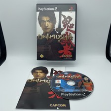 Onimusha Warlords PS2 1a Stampa Completo PAL DE Multi Sony Playstation 2
