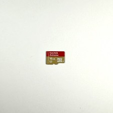 SanDisk Extreme microSD SDHC UHS-I 16GB Memory Card Includes Adapter