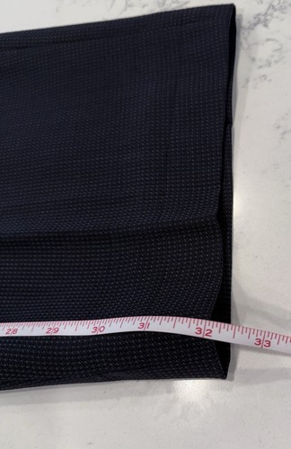 Giorgio Armani Collezioni Double Breasted Peak Birdseye Wool 2 PC Suit Gray 46L - Picture 21 of 24