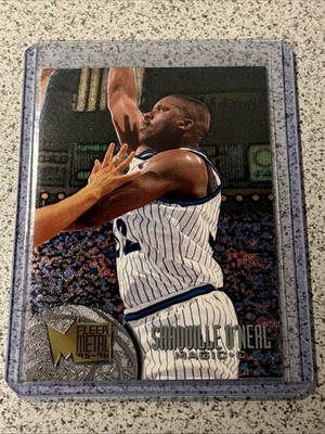 1995-96 Fleer Metal #78 Shaquille O'Neal Shaq Magic/Heat/Cavs/Lakers/Celtics HOF