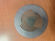 Metal gobo Type 71 for Clay Paky Stage Zoom Goldenscan HPE - 65mm metal gobo