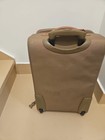 Hartmann Gold Woven Nylon/Leather INTENSITY Carry-on Rolling Suitcase Luggage — photo 10