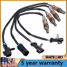 4PCS Upstream Downstream O2 Oxygen Sensor For Chevy Silverado GMC 1500 1996~2002