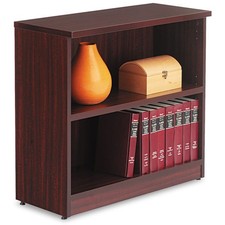 Alera® Valencia Series Bookcase,  Two-Shelf, 31 3/4w x 14d Xx 29 1/2h,