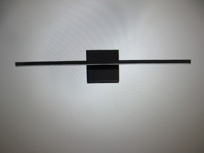Kaisite 24 in. 1-light Black LED Vanity Light Bar 18W Rotatable Bathroom Light