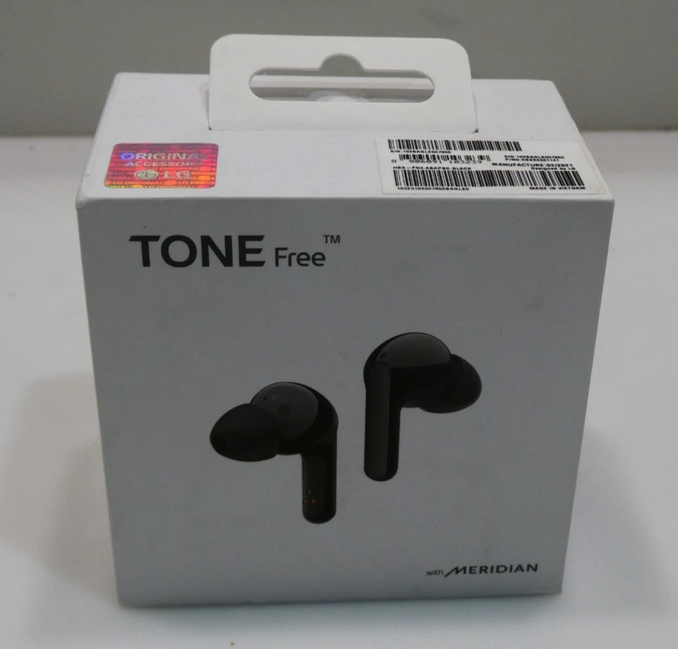 LG Tone Free Meridian Sound, Wireless Charging, Bluetooth Version 5.0, IPX4, Voi - image 2 of 4