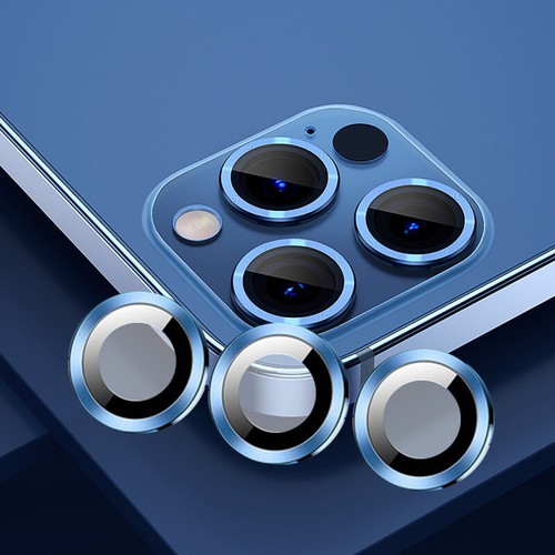 Für Apple Iphone 13 14 Pro Max Metallring Gehärtetes Glas a fash 🔥 - Zdjęcie 6 z 14