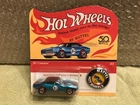 2018 Hot Wheels 50th Anniversary '67 Chevy Camaro Redline green Unpunched Card