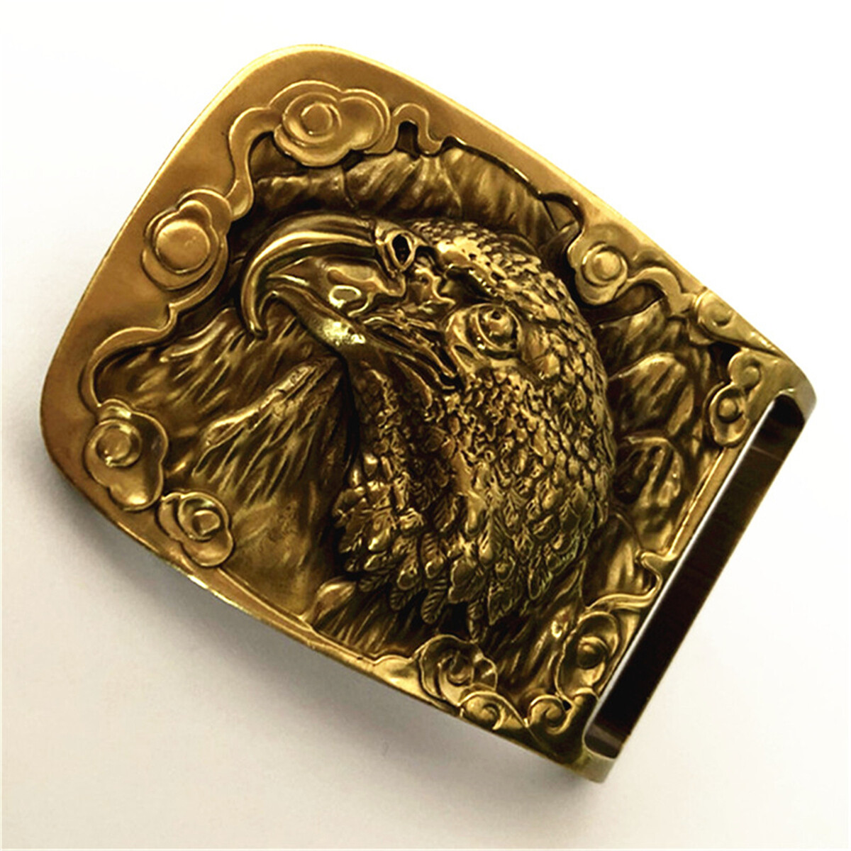 Brass Eagle USA Buckle Faux Leather Band Distressed Western Cowboy Hat Unboxing of The Golden Eagle 160th Anniversary Edition  main image 4
