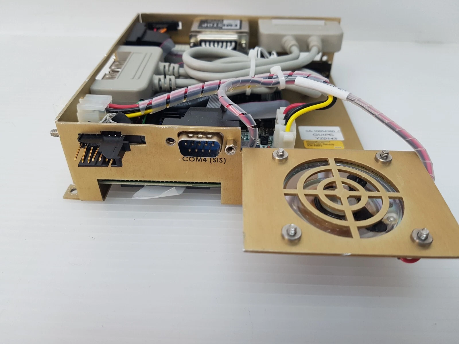 GUIPC chassis with COM4 (SIS) port and fan grille