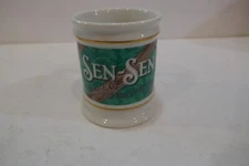 Sen Sen Throat Perfume Mug Advertising Porcelain The Corner Store Japan  1982