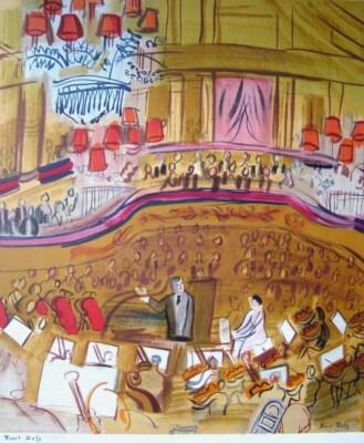 Grande Orchestra 1906 Art Print – Raoul Dufy French Fauvist