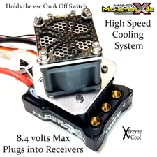 RCP Xtreme Cool Castle Creations Mamba Monster X8s High Speed Cooling Fan 5-8v