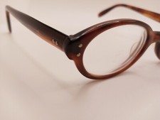 Vintage 1960s American Optical Round Tortoise 5 1/4 Eyeglass Frames