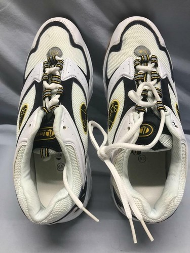 LINDS Hustler BOWLING Shoes - Mens 6.5 - White & Black - Picture 4 of 4
