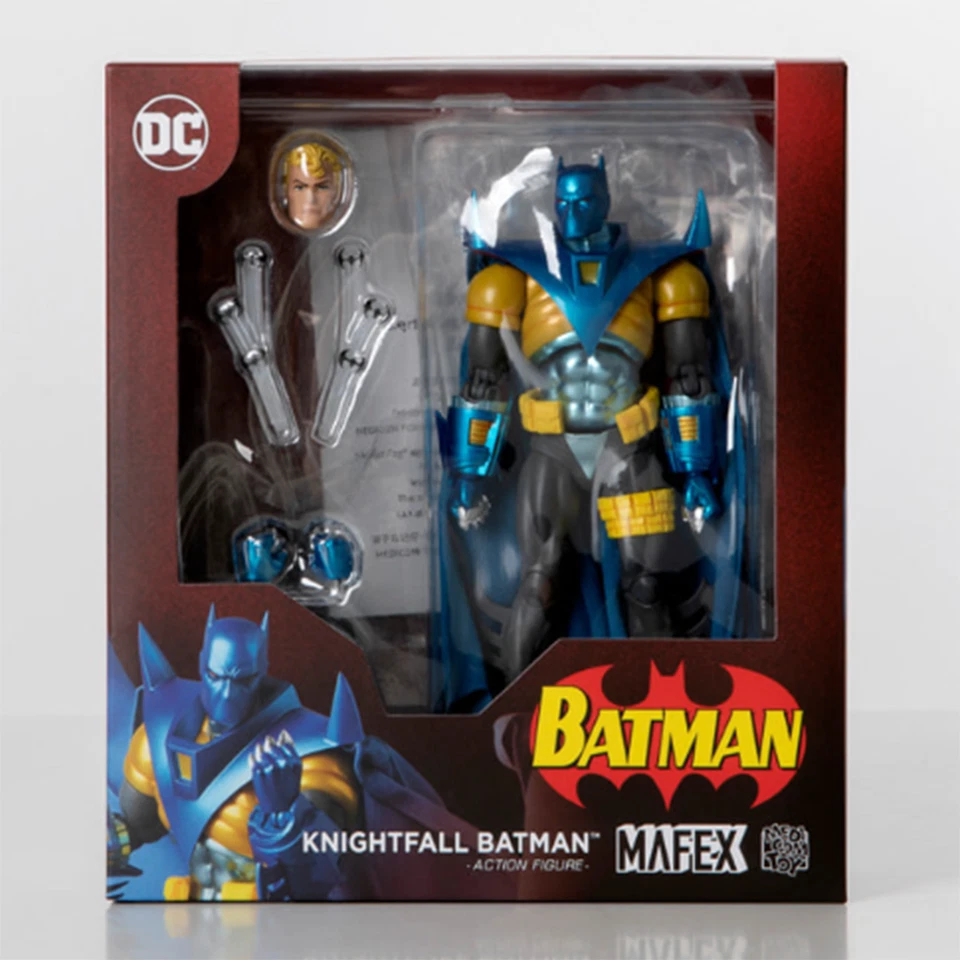 Figura de acción MAFEX Knightfall Batman - DC Comics No. 210 | Juguete Medicom Foto 2 de 4