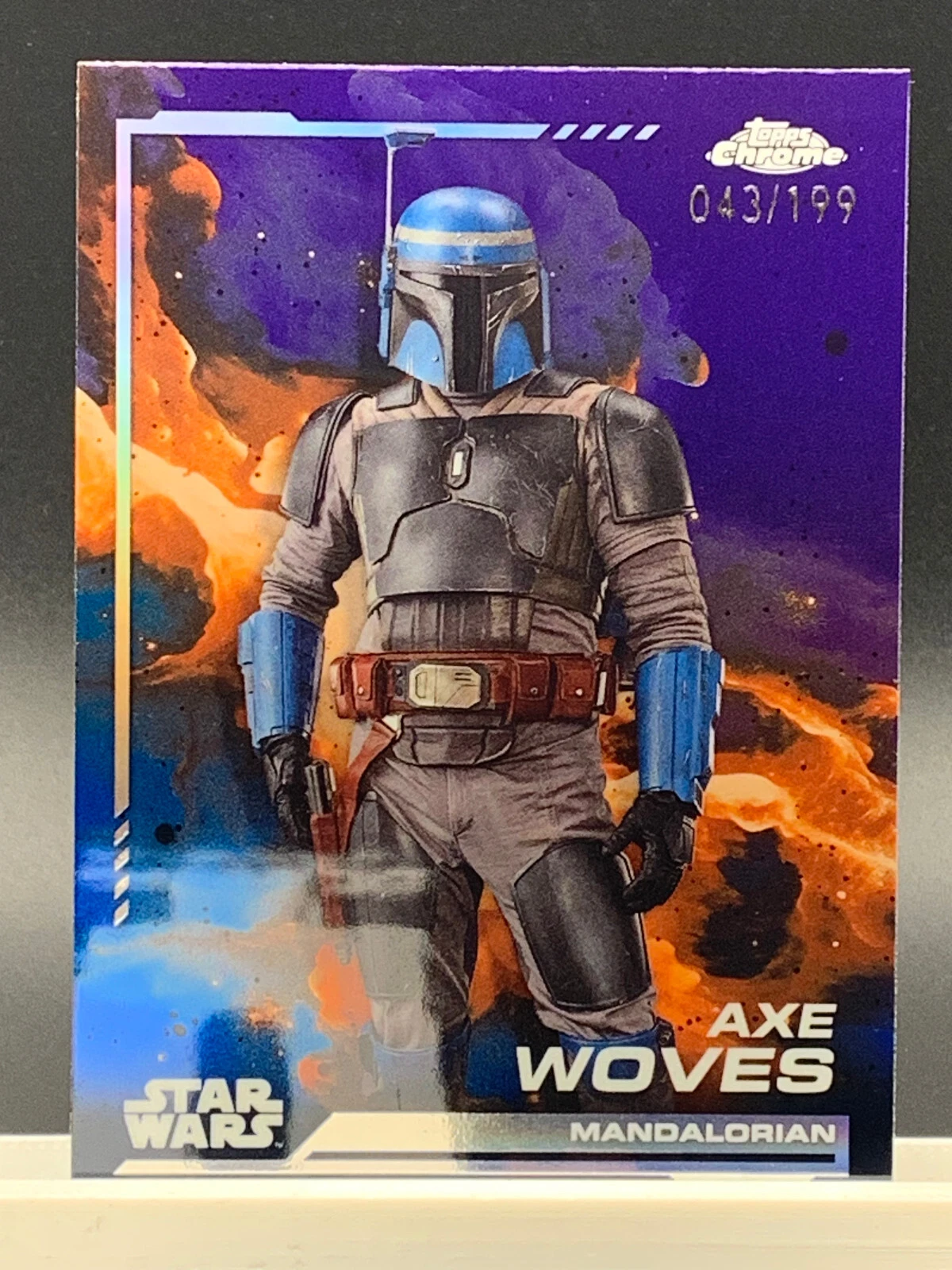 Axe Woves 2024 Topps Chrome Star Wars #48 Kamino Aqua  Refractor 43/199 CP2