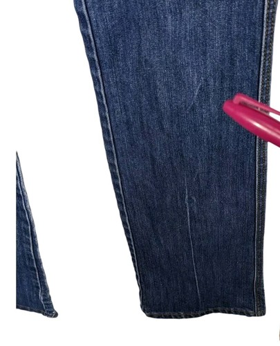 Tommy Girl Jeans Back Flap Pockets Size 11 Blue Denim 32x31 - Picture 8 of 14