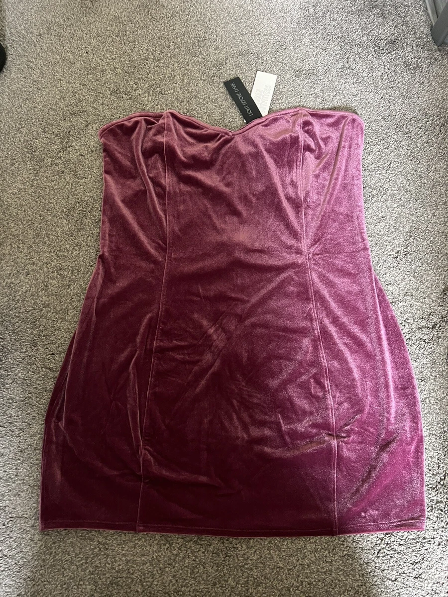 Urban outfitters hot sale purple velvet dress