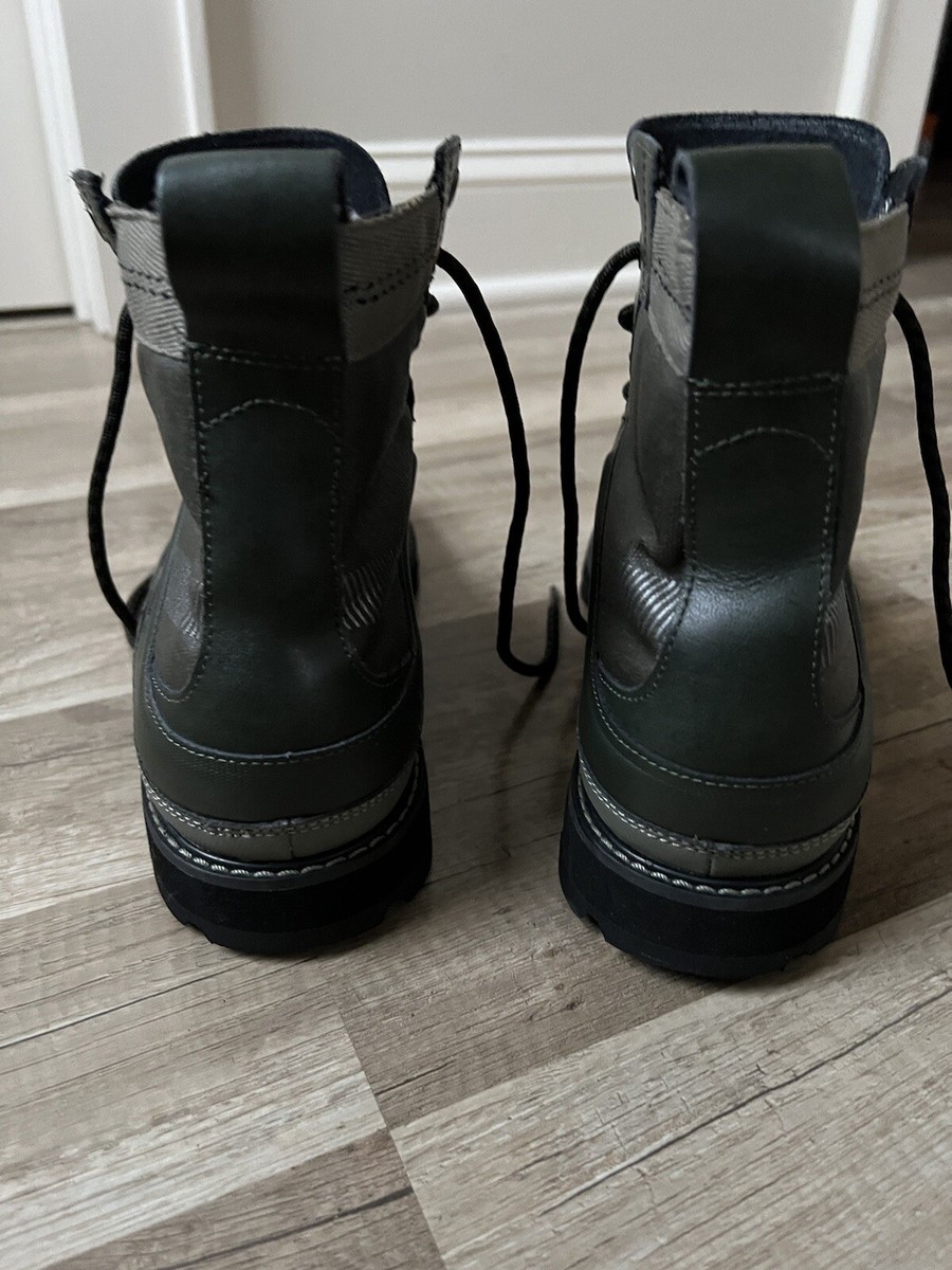 Puma Mens Monadnock 353825-04 Olive Leather Ankle Boots  display picture 1
