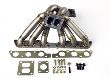 QK TURBO MANIFOLD FOR TOYOTA SUPRA 1993-2002 JZA80 3.0L 2JZ-GE ENGINE TOP MOUNT