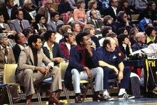 Jones Head Coach Of The Washington Bullets From The Bench 1975 OLD PHOTO