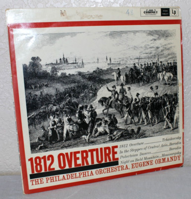 Eugene Ormandy 1812 Overture 33RPM Hi-Fi Mono LP Coronet Masterworks KLC-2713