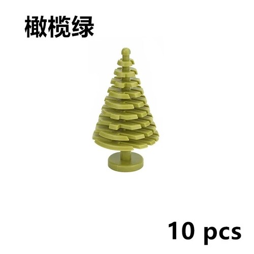 Tree Pine Palm Spruce Maple Birch Cherry Bloom Bush Building Block for LEGO - Picture 35 of 121