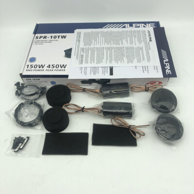 NEW SPR-10TW 1'' Component Tweeter Car Tweeters Type-R Alpine Tweeter US STOCK